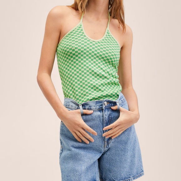 MANGO Halter Top - Picture 6 of 8